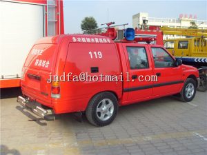 New JMC Pickup Water Mist Fire Fighting Truck